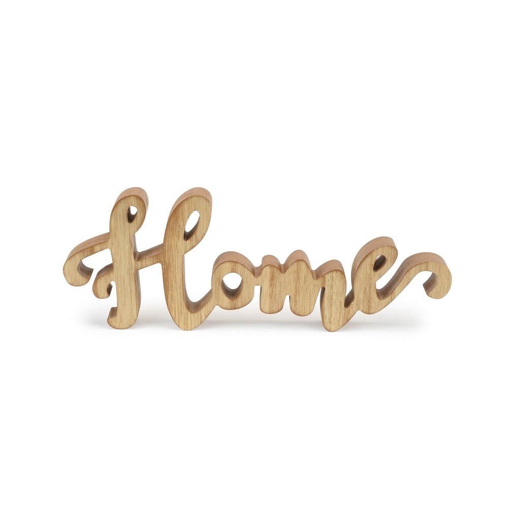 Wooden Home Sign | Tabletop Home Accent | Farmhouse Shelf Decoration